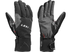 Leki Tour Evolution V touringové rukavice black/chrome/red vel. 10,5