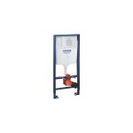 GROHE - Solido Set předstěnové instalace, klozetu Euro Ceramic, sedátka SoftClose a tlačítka Arena Cosmopolitan, Triple Vortex, chrom 102514SH00