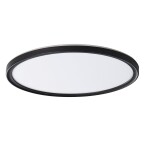 SAPHO - AZPO stropní LED svítidlo, ø 420, 22W,3000/4000/6000K, IP54, černá mat 31517