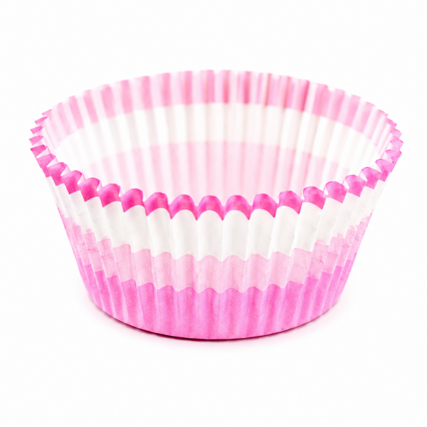 Cake star papírové košíčky na muffiny a cupcakes barevné 50x30 mm 100ks-vzor 4