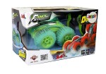 Mamido Oboustranné auto na dálkové ovládání R/C 1:24 zelené