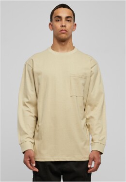 Heavy Oversized Pocket Longsleeve beton