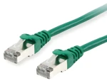 Equip zelená / Patch kabel / Cat6a / S/FTP / LSZH / 1,5 m (606412)