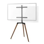 Nedis Podlahový TV Stojan / 50 - 65 " / Maximální podporovaná hmotnost obrazovky: 35 kg (TVSM7060BK)