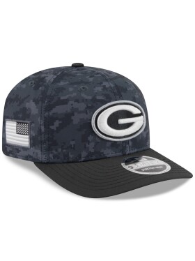 New Era Pánská kšiltovka Green Bay Packers NFL 2026 Salute to Service 9SEVENTY Stretch-Snap