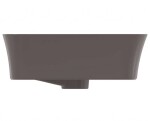 IDEAL STANDARD - Ipalyss Umyvadlo na desku, 55x38 cm, s přepadem, slate grey E2078V5