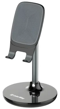 Colorway Otočný držák telefonu a tabletu černá / Držák do auta / 90° rotace (CW-SH013-BK)