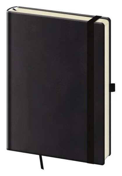 Zápisník Print Plus Black - linkovaný L