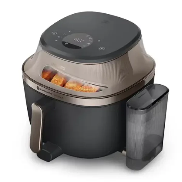 Philips 5000 NA547/07 černá / Horkovzdušná fritéza / 2000 W / 40°C - 200C° / objem 7.2L (001895050000)