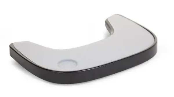 Childhome Pult k židličce Evolu ABS Black + silikonové prostírání (CHEVOTSBL)