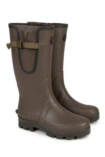 FOX Holínky Neoprene Lined Camo/Khaki Rubber Boot 45 (UK11) (CFW166)