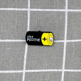 Pinarna.cz Baterka - Stay positive / Zůstaň pozitivní