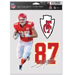 Samolepka Kansas City Chiefs NFL Travis Kelce #87 Player Set (3 ks)% 1 ks