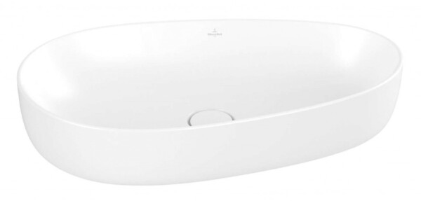 VILLEROY & BOCH - Antao Umyvadlo na desku 65x40 cm, bez přepadu, CeramicPlus, Stone White 4A7465RW