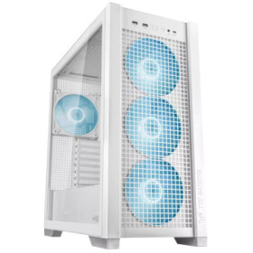 ASUS case TUF GAMING CASE (GT302) TG, Mid Tower, 4x 140mm ARGB Fan, bílá EDF_1887352