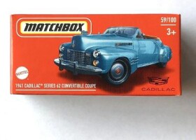 MATCHBOX 1941 Cadillac Series 62 Convertible Coupe 59/100