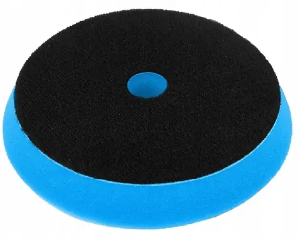 Dedra leštící houba na suchý zip měkká 150 mm modrá / Leštící houba / O 150 mm / tl. 25 mm (08T823)