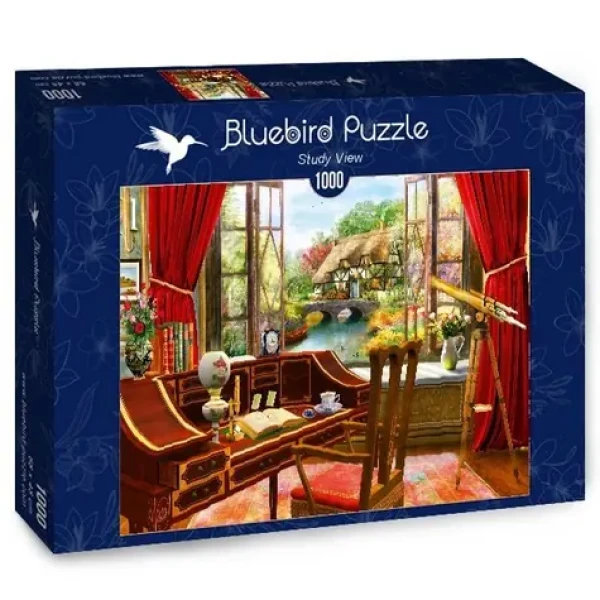 BLUEBIRD Puzzle Výhled z pracovny