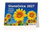 Stolní kalendář 2027 Helma Plánovací Slunečnice