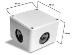 Lapka Prostorový, vodotěsný, ultrazvukový plašič na kuny, myši a potkany DRAGON ULTRASONIC C360 SMART - napájení přes 6V adaptér v balení