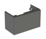 GEBERIT - Acanto Umyvadlová skříňka, 89x54x48 cm, 2 zásuvky, lávová 503.005.JK.1
