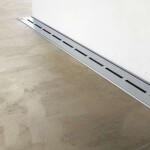 RAVAK - Runway Sprchový odtokový žlab 85 cm, ke zdi, nerez X01628