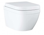 GROHE - Rapid SL Set předstěnové instalace, klozetu, sedátka SoftClose, tlačítka Arena Cosmopolitan a sady pro vhazování tablet, Triple Vortex, alpská bílá SANI11BB3149