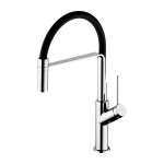 OMNIRES - VITA dřezová baterie chrom / černá mat VI6350BLCR