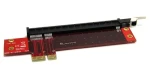 StarTech Adaptér prodloužení PCIe slotu červená / Příslušenství / PCIe (PEX1TO162)