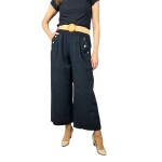 HOSH Kalhoty Julieta Velikost: UNI, Barva: Světle modrá