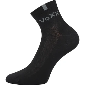 VOXX Ponožky sportovní bavlněné FREDY černé (3 páry) 43-46 101040