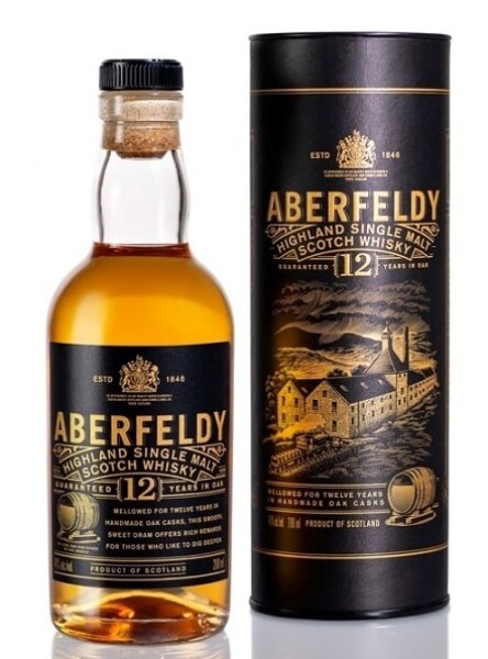 Aberfeldy Whisky 12y 40% 0,2 l (tuba)
