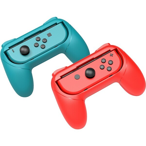 IPega SW087 Grip pro JoyCon Ovladače 2ks modrá/červená (57983114683)