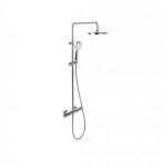 VILLEROY & BOCH - Universal Showers Sprchový set s termostatem, průměr 23 cm, 3 proudy, chrom TVS109002UK061