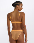 Organic Basics Mesh Triangle Bralette Papaya L