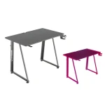 ULTRADESK ENTER V2 černá / Herní stůl / 100 x 60 x 75 cm / držák slucháteknápojů (UDESK-EN-BK)