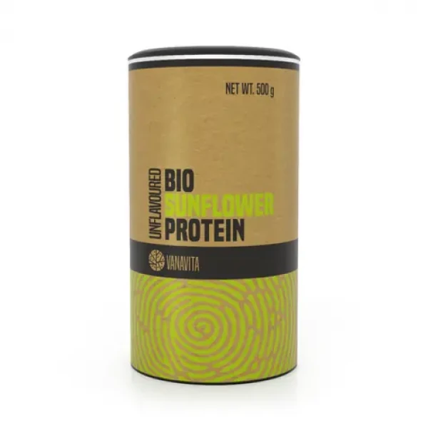 BIO Slunečnicový protein - VanaVita (bez příchuti, 500 g) (55699-1-500g-unflavored)