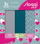 Sloggi GO Crush Short C3P - UNKNOWN - SLOGGI UNKNOWN - SLOGGI MULTIPLE COLOURS 22 S