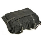 Textilní vintage batoh/ tailbag Atlanta 20L, retro black