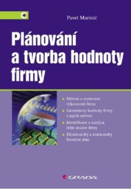 Plánování a tvorba hodnoty firmy - Pavel Marinič - e-kniha