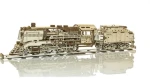 WOODEN CITY 3D Dřevěné puzzle Express s tendrem a kolejemi