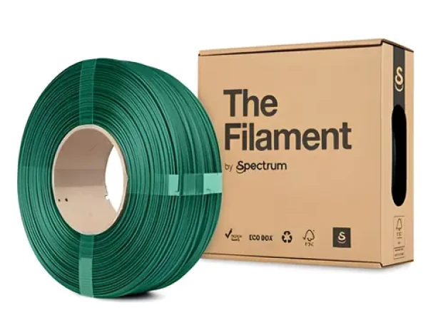 The Filament ReFill PLA CF zelená / Filament / 1.75 mm / 1 kg / 200-240 °C (TF-24107)