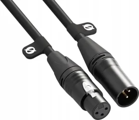 Rode XLR3M černá / Audio kabel XLR-XLR / 3 m / Neutrik konektory, kabel Canare (XLR3M)