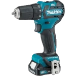 Makita DF332DSAJ / Aku Vrtací šroubovák / 12V / 10mm sklíčidlo / 1500 ot-min / 35 Nm / 2x 2.0 Ah (DF332DSAJ)