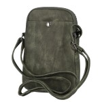 Menší dámská crossbody kapsa Lóra, zelená