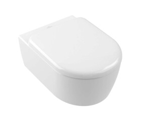 VILLEROY & BOCH - Skyla Závěsné WC se sedátkem SoftClosing, TwistFlush, DirectFlush, alpská bílá 5656CL01