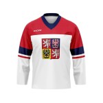 Dres české hokejové reprezentace 2026 CCM Fandres replica- bílý Velikost: XL