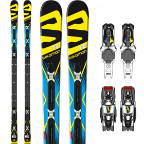 Sjezdové lyže Salomon LAB X-Race GS 35 PWLX + vázání X19 LAB, black/blue délka: 195