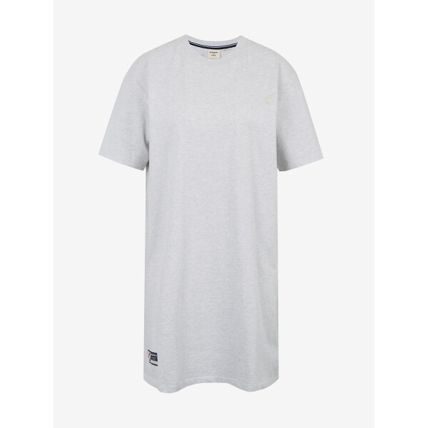 Světle šedé šaty Superdry Code T-Shirt Dress