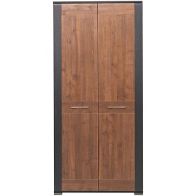 Skříň 2d Naomi Na-7 ořech/wenge